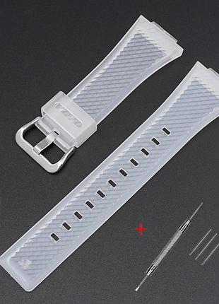 Ремінець для casio g-shock ga-100/110 transl si