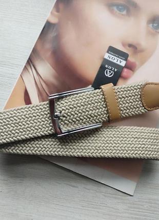 Ремінь резинка alon бежевий