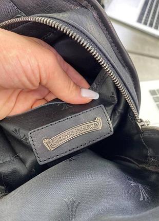 Слинг черный chrome hearts c515 4