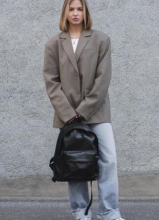 Рюкзак without compact crocodile black 6