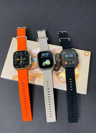 Смарт годинник gs 9 ultra (49мм) помаранчевий