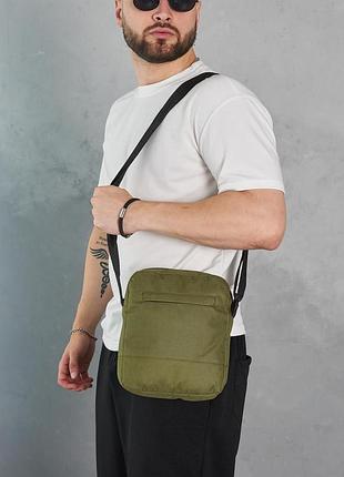 Барсетка хакі без лого маленька