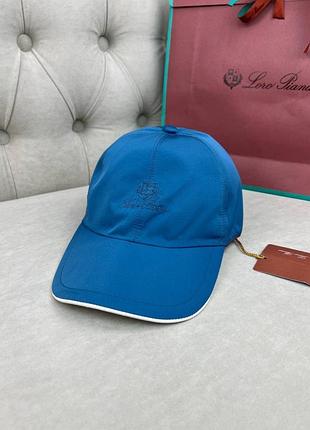 Кепка синяя loro piana gu496