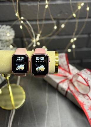 Смарт - годинник gs 9 pro 45мм рожевий