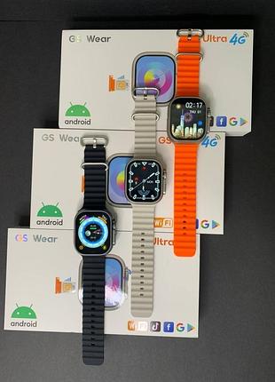 Смарт годинник gs ultra 4g  49 mm чорні