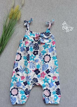Детский летний комбинезончик george песочник для новорожденной девочки