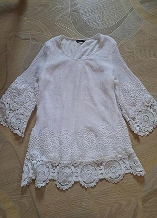 Стильная пляжная туника 10 размер