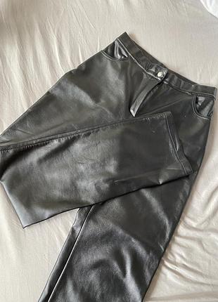 Штани з еко-шкіри українського бренду zvaba, демісезон