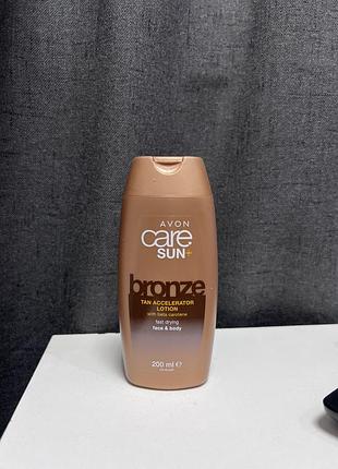 Лосьон для підсилення засмаги avon care sun+