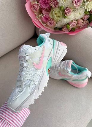 Кроссовки nike v2k runtek white/pink4 фото
