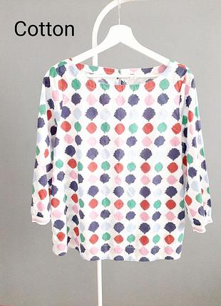 Cotton_премиум бренд_блуза_#12