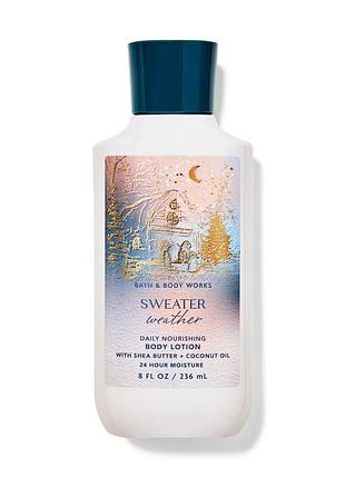 Лосьон для тела sweater weather bath & body works 236мл