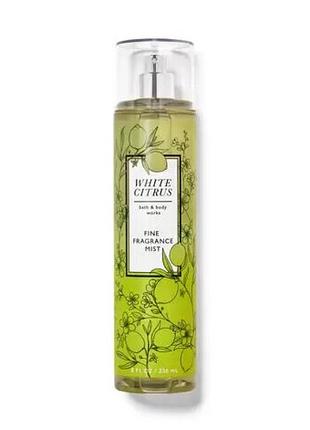 Спрей для тела white citrus bath and body works 236мл
