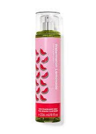 Спрей для тіла watermelon lemonade bath and body works 236мл