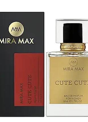 Парфумована вода для жінок cute cute mira max, 50 мл