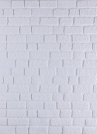 Самоклеющаяся декоративная 3d панель под кирпич лофт 70х70 см, 7 мм