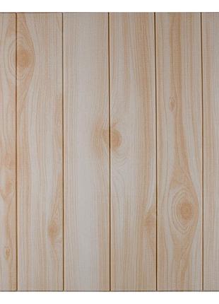 Самоклеющаяся декоративная 3d панель карамельное дерево 700x700x5мм (080)