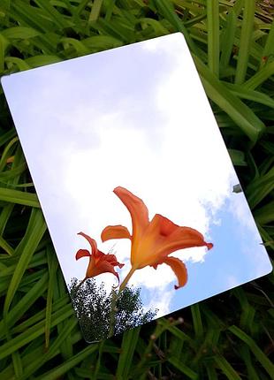 Самоклеящееся акриловое зеркало 30х40смх2мм / небьющееся зеркало