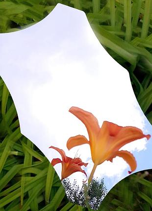 Самоклеящееся акриловое зеркало 40х60смх2мм / небьющееся зеркало