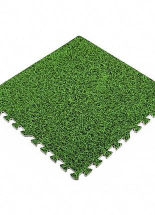 Підлога пазл - модульне підлогове покриття 600x600x10мм зелена трава (мр4) sw-00000153