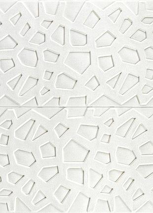 Самоклеюча декоративна настінно-стельова 3d панель павутина 700х700х5мм (115) sw-00000007