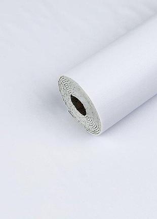 Самоклеюча вініловая плитка в рулоні біле полотно 0,6*3m*2мм мат sw-00002032