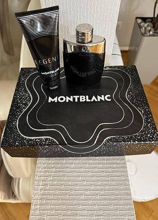 Туалетна  вода montblanc legend 100 мл  плюс гель для душу 100 мл коплект оригінал