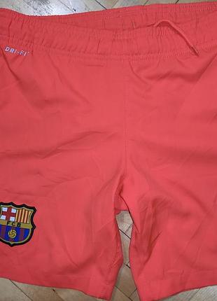 Спорт фирменные шорты трусы футбольные nike.fc.barcelona.7-10 лет.