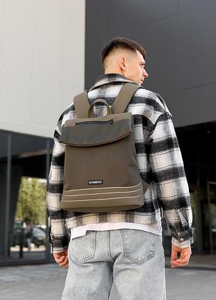Чоловічий рюкзак високої якості українського виробництвастиль - хакі