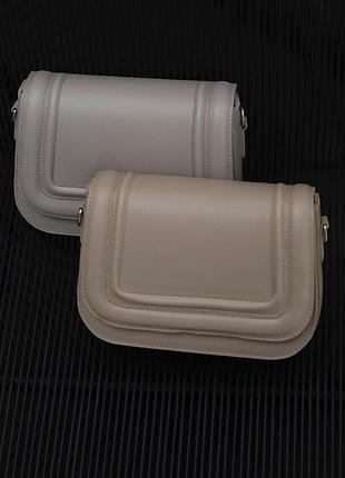 Беж тауп - три отделения - фабричный, каркасный клатч высокого качества украинского производства (луцк, 822)