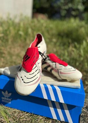 Бутсы мужские burgundy adidas predator 42 (27 см) для футбола
