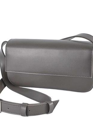 Графит - под клапаном – каркасный клатч высокого качества украинского производства (луцк, 805)