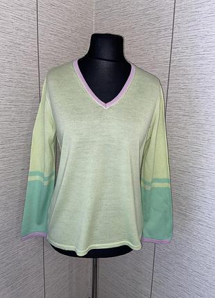 Светр le tricot longhin 100% вовна