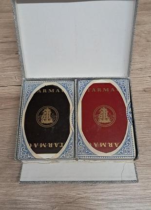 Набор подарочный игральных карт винтажные tarma arma