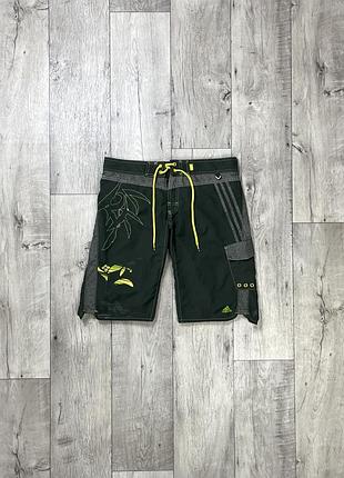 Adidas шорты m размер пляжные хаки с принтом оригинал