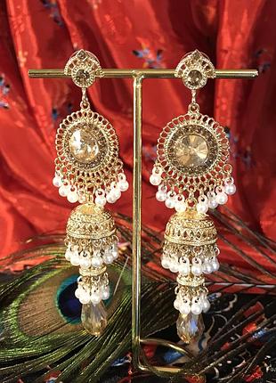 Вінтажні сережки джумки