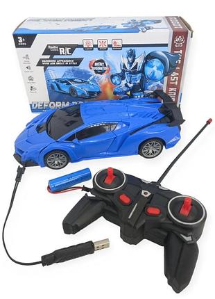 Уценка! машинка-трансформер с пультом lamborgini (плохая упаковка 2668)