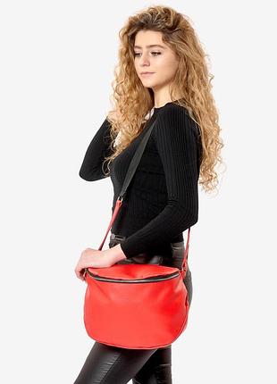 Жіноча сумка високої якості українського виробництва- елегантна і стильна - червона