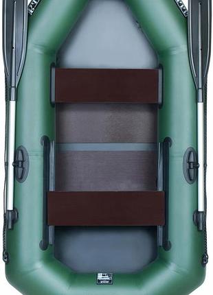 Надувная лодка ладья лт-220дест со слань-ковриком