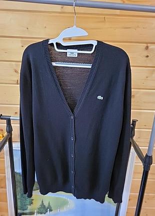 Унисекс кофта свитер lacoste