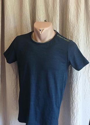 Чоловіча футболка s.oliver (13.907.32.7667) — оригінал, розмір s — slim fit