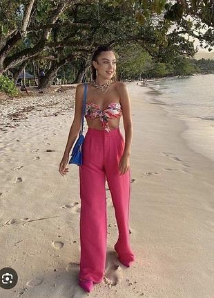 Джинсы- льон- хлопок