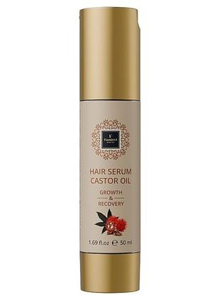 Сыворотка для волос с касторовым маслом
famirel hair serum castor oil 50мл