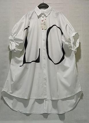 Платье-рубашка
итальялия
р. s-3xl оверсайз