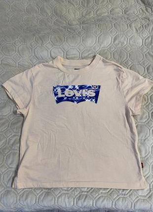 Укорочена футболка levi’s