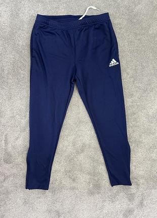Штани спортивні звужені футбольні чоловічі adidas aero ready