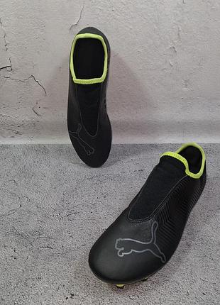 Бутсы puma finesse laceless firm fg без шнуровков футбольная обувь ultra 5 future 3