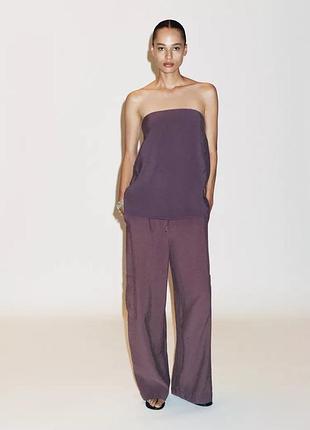 Брюки-карго из легкой ткани