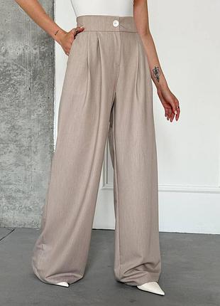 Женские брюки брюки брючины палаццо широкие свободного кроя