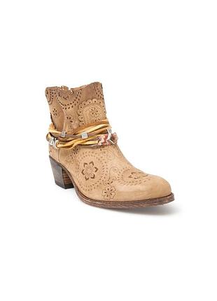 Шикарные кожаные женские ботильоны ботинки ботинки козаки ковбойки sendra 12479 ручная работа